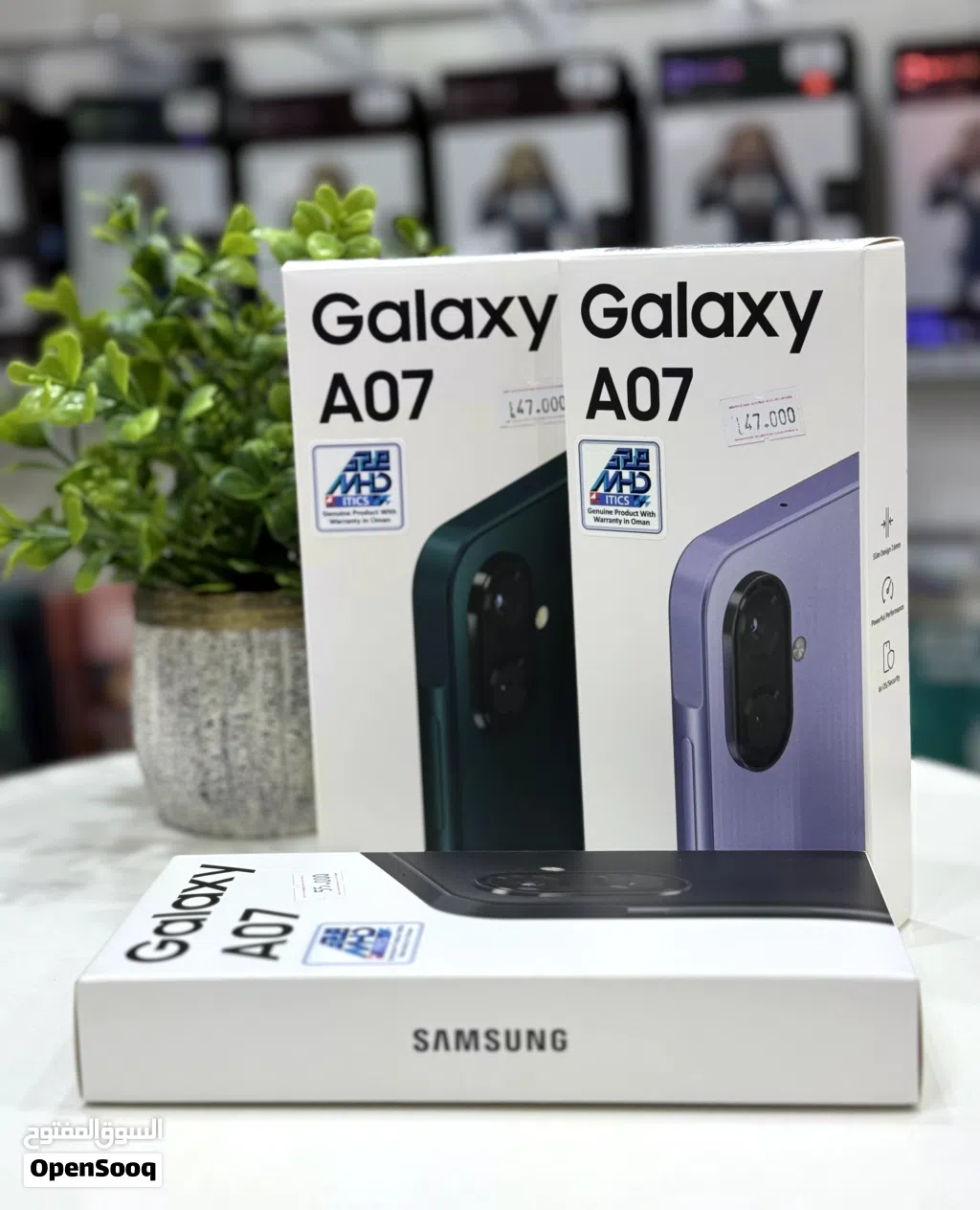 عرض خاص : Samsung A07 128gb هاتف جديد ضمان وكيل سنة بأقل سعر من دكتور