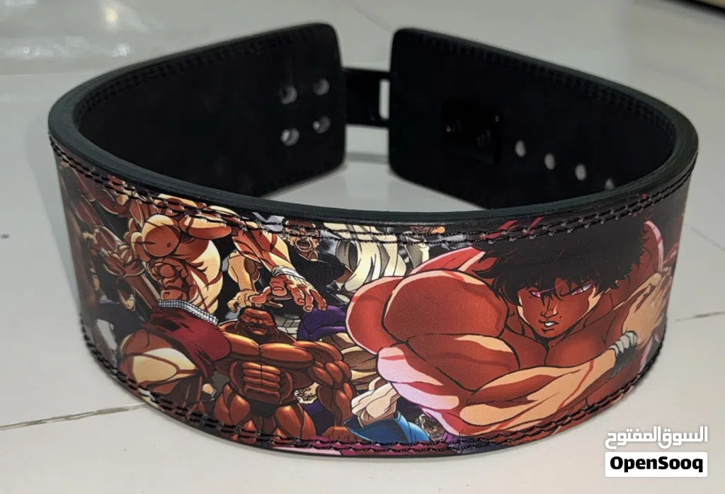 KG Printed Weightlifting Belt Baki Edition – Size Small – Brand New