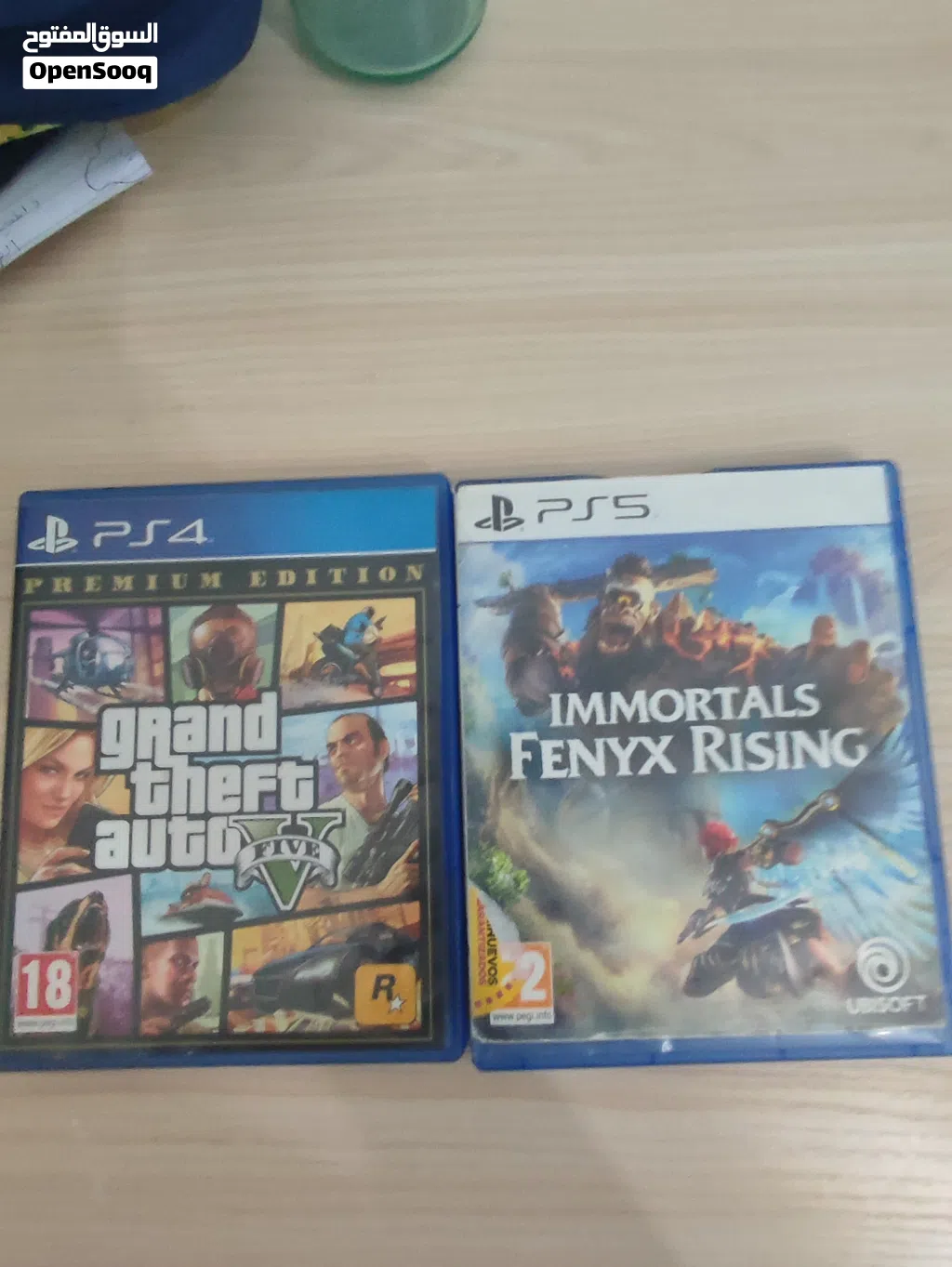 GTA V PS4 Immortals Fenyx Rising PS5