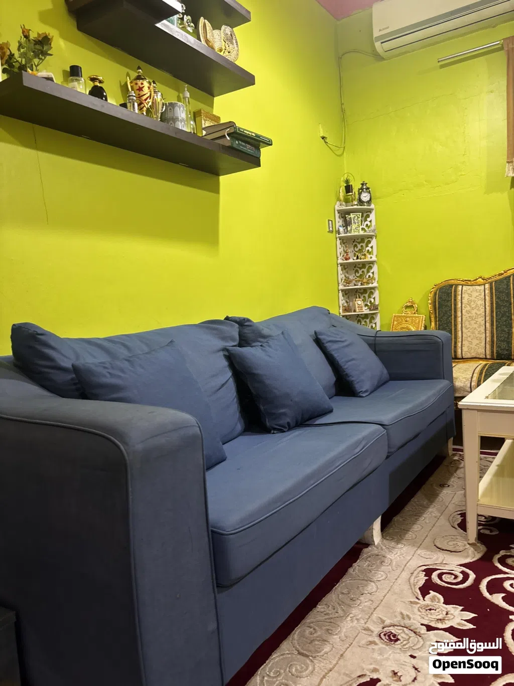 BLUE SOFA- one piece