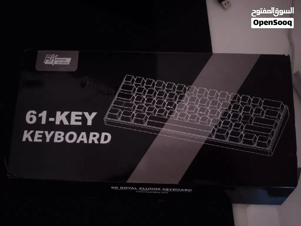 rk61 blue switches hot swappable wireless