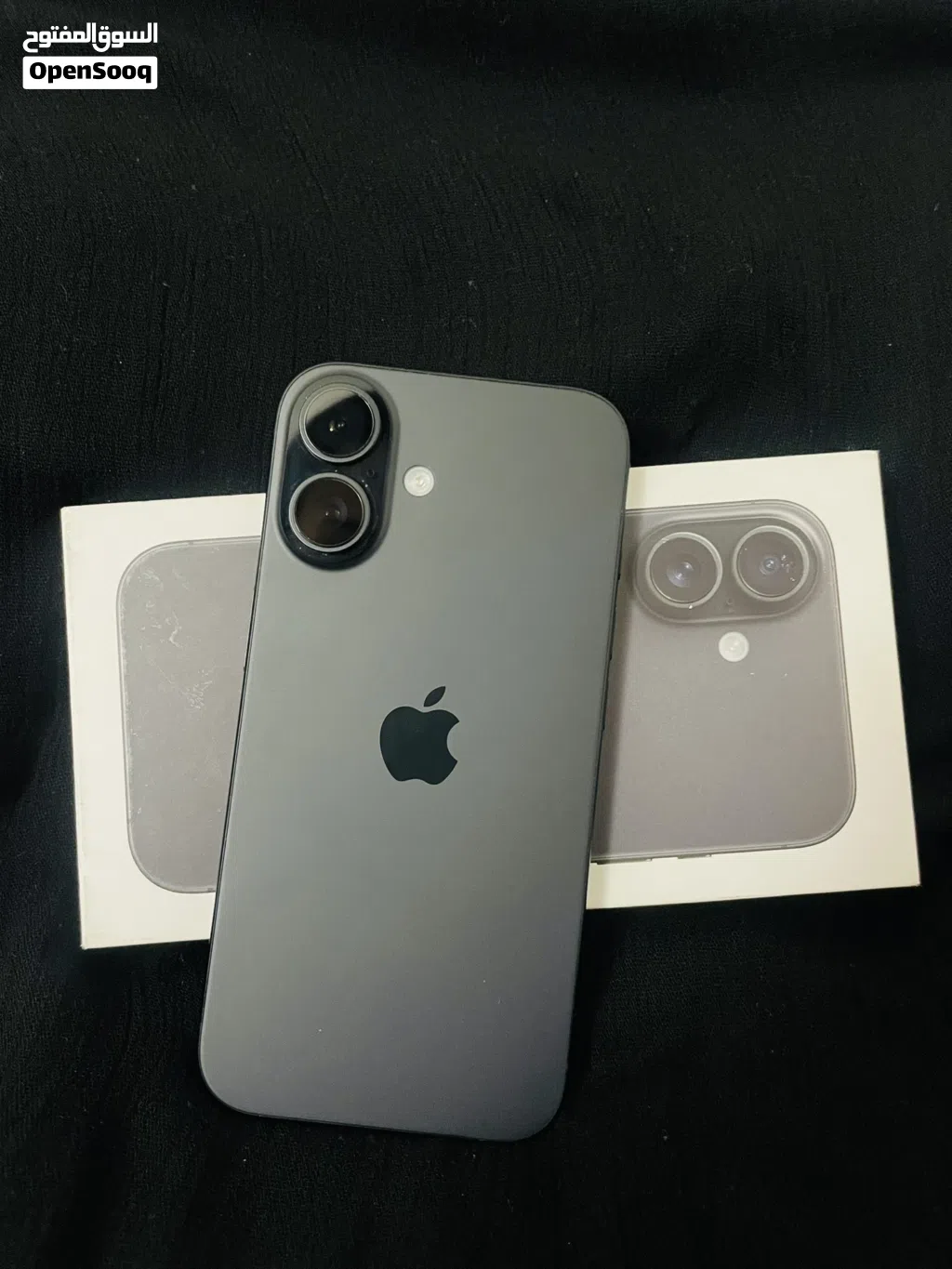 Iphone 16 Black 128GB بطارية 100% مع كفالة