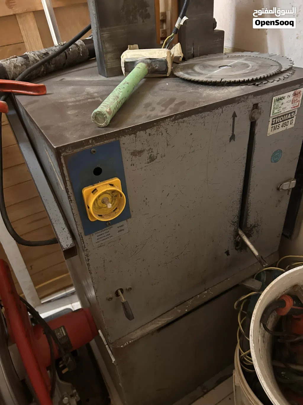 Alumnium cutting machine 3phase Welding mechine Steel cutter Small Alumnium cutter