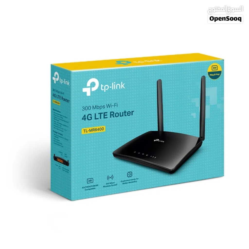راوتر tplink 4g كأنه جديد