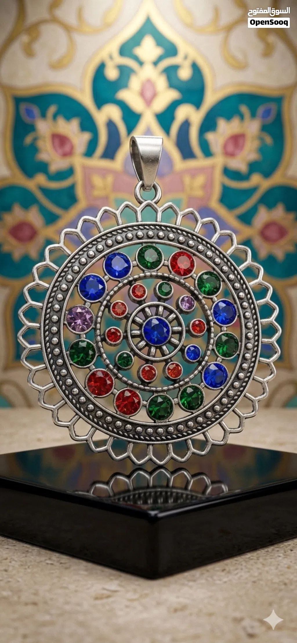 فطعه لا تتكررر جمال لا يوصف وع واقع اجمل قطعه دائريه كبيره بوزن 7 غرام مرصعه باحجار شفافه لامعه