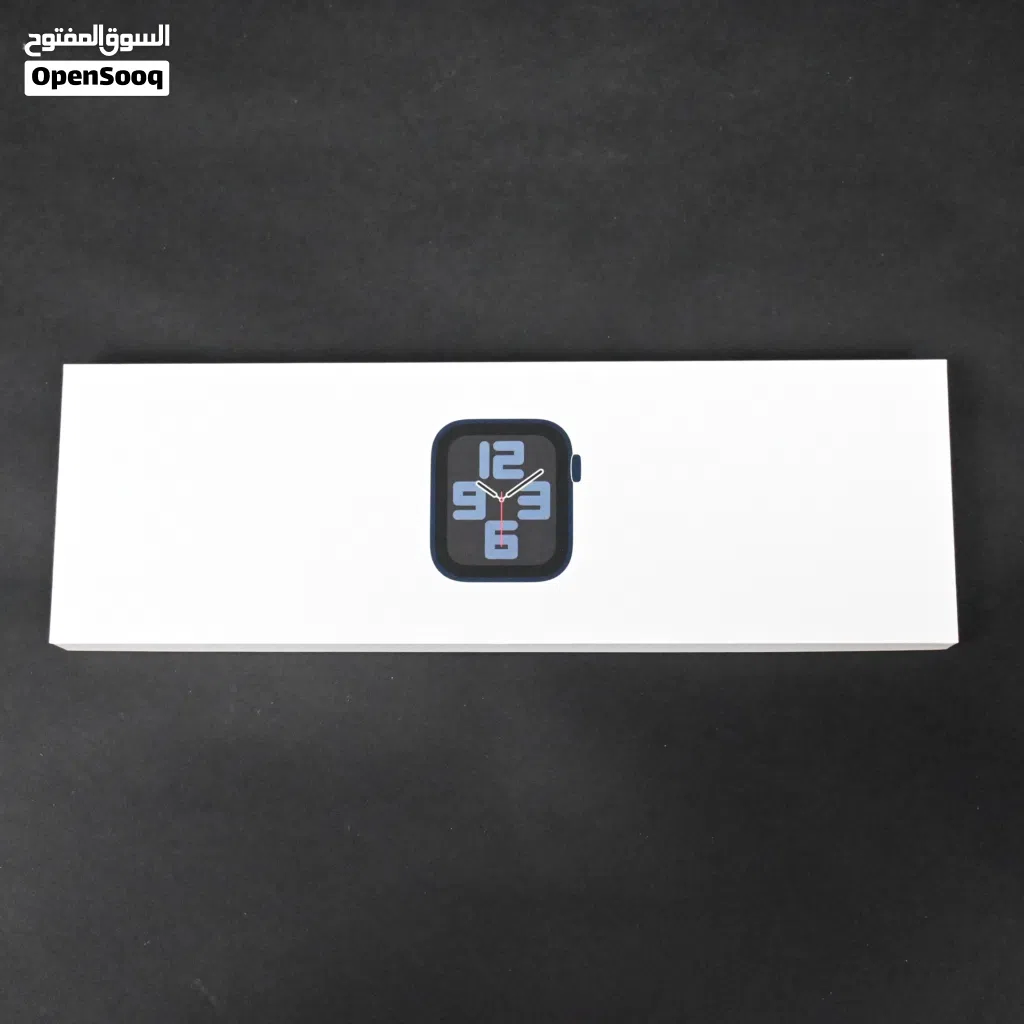 ساعة أبل SE 2 GPS 44mm midnight مستعملة استعمال قليل جدًا