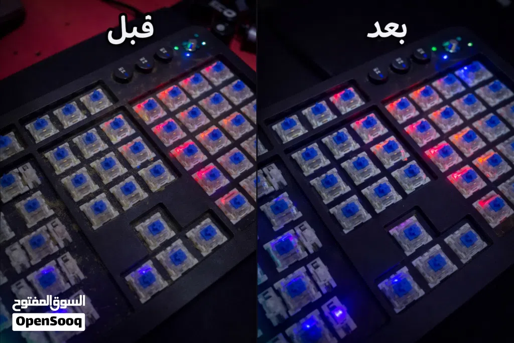 تنضيف أوساخ الكيبورد بالكامل ب سعر معقول