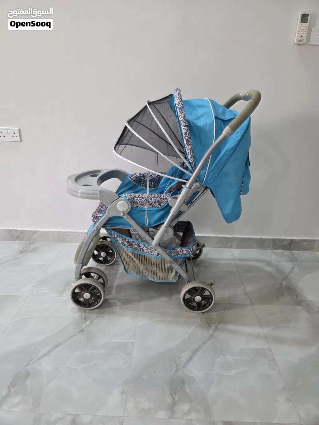 عربة أطفال بعدة وضعيات baby stroller