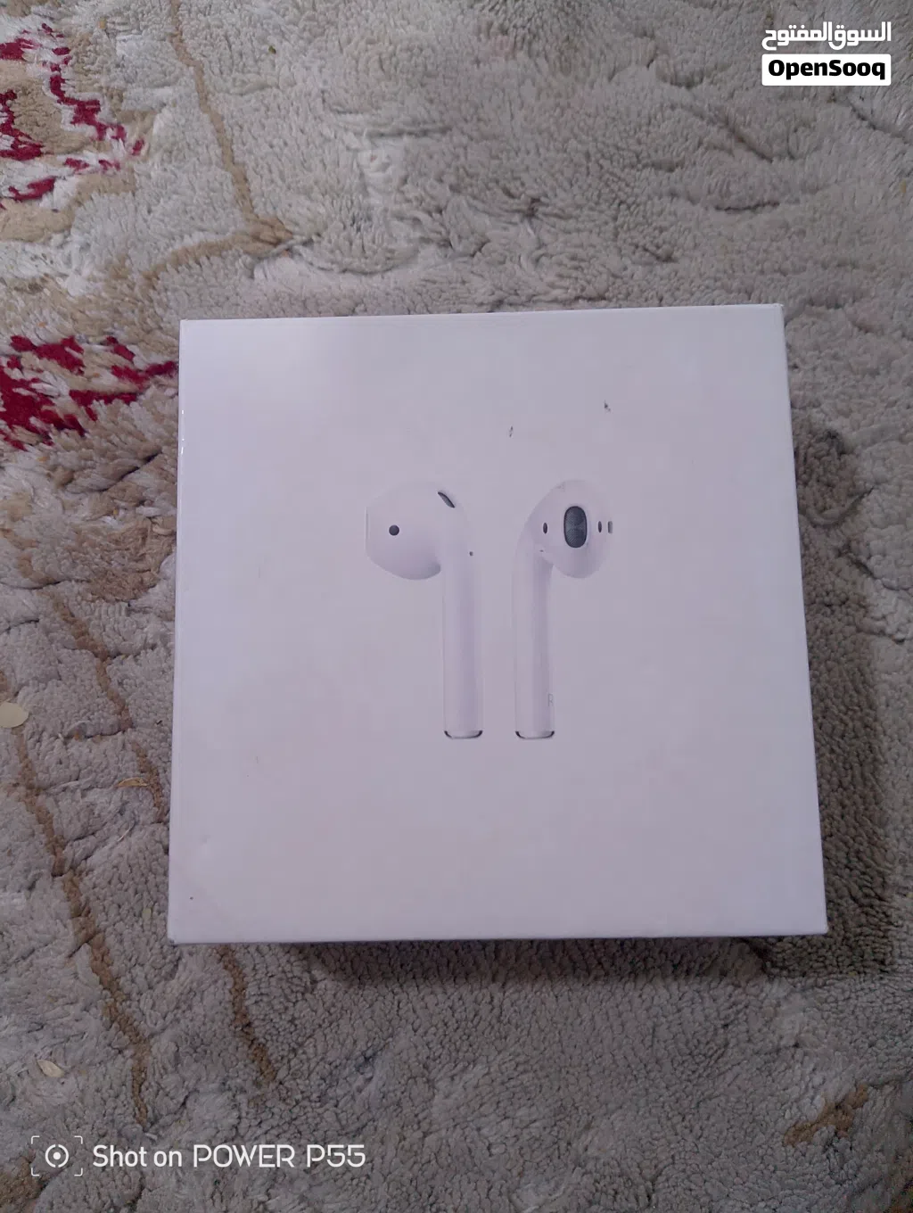 سماعة apple airpods 2 جديدة يوجد لدينا مفاصلة
