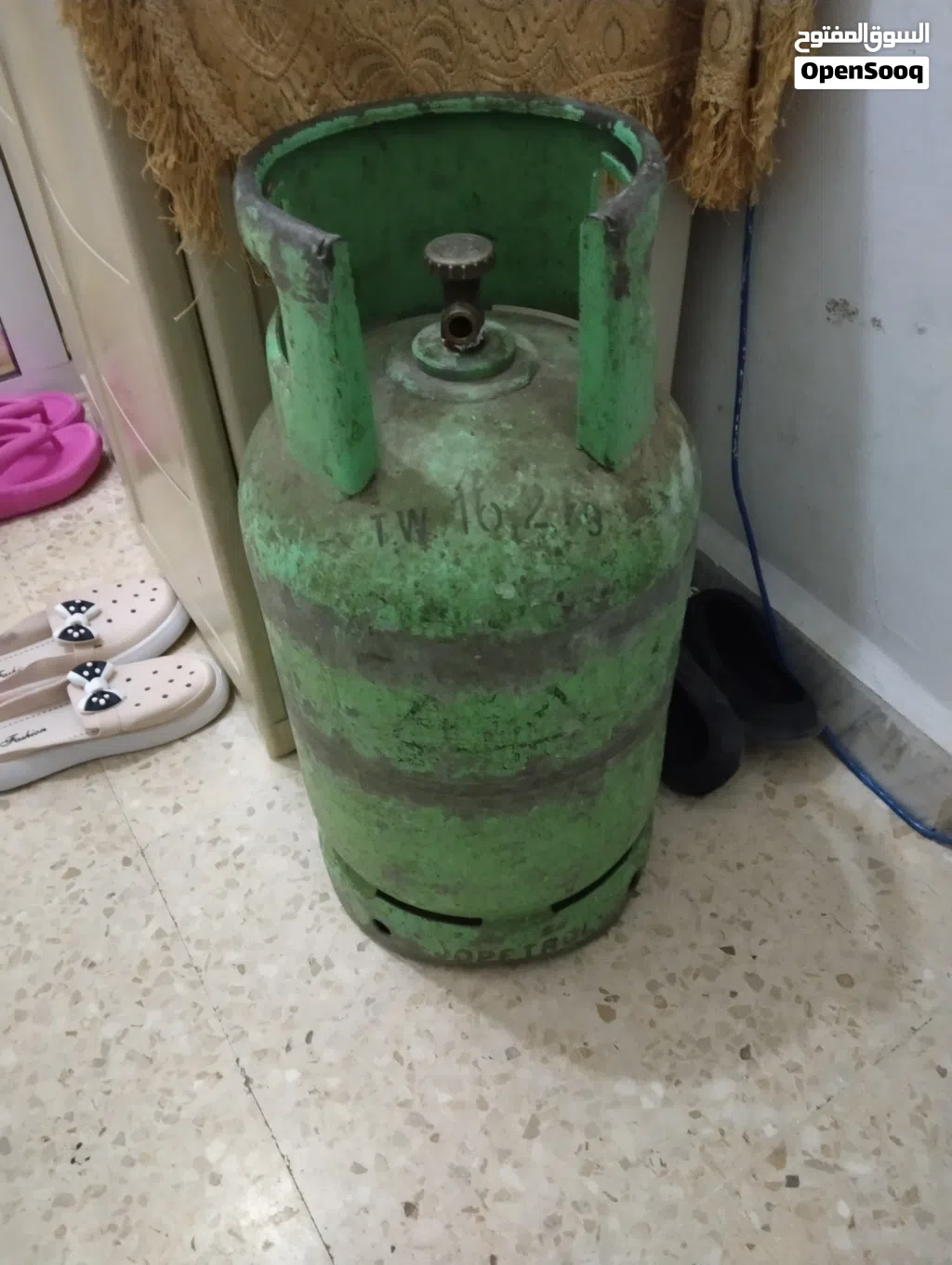 جرة غاز مستعمله