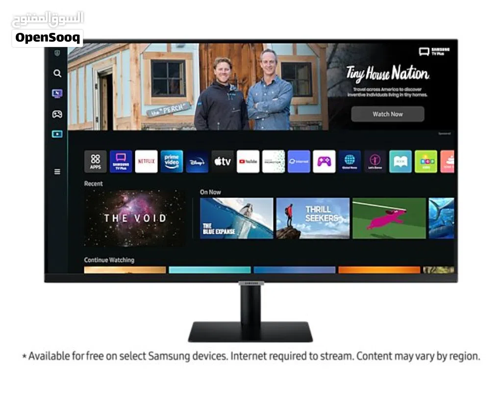 Samsung LS27AM500NWXXL 27" M5 Smart Monitor 60Hz Refresh Rate