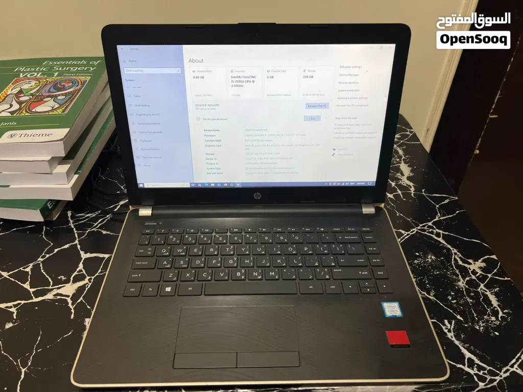 لاب توب hp كالجديد