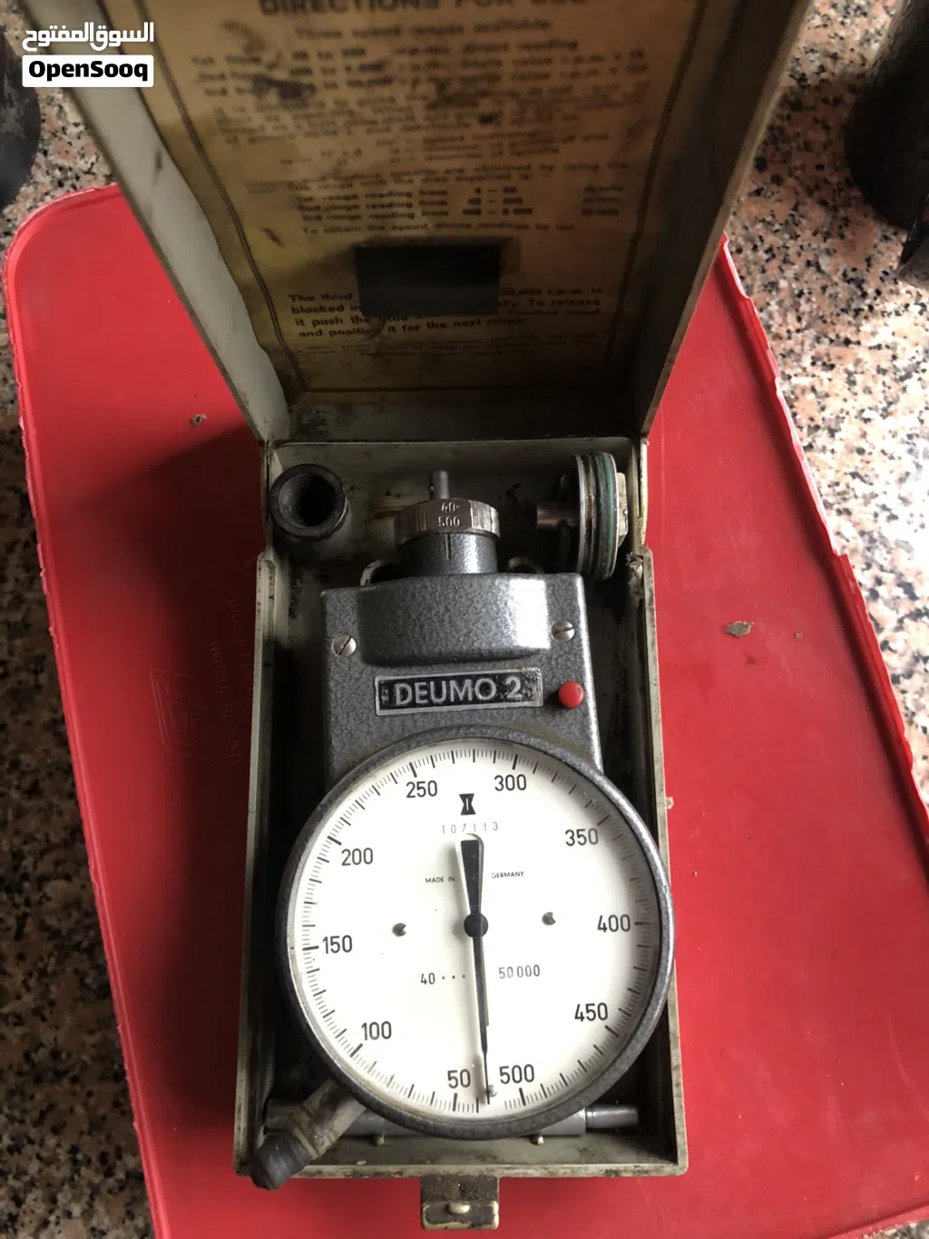 جهاز عد دوران ميكانيكي Tachometer