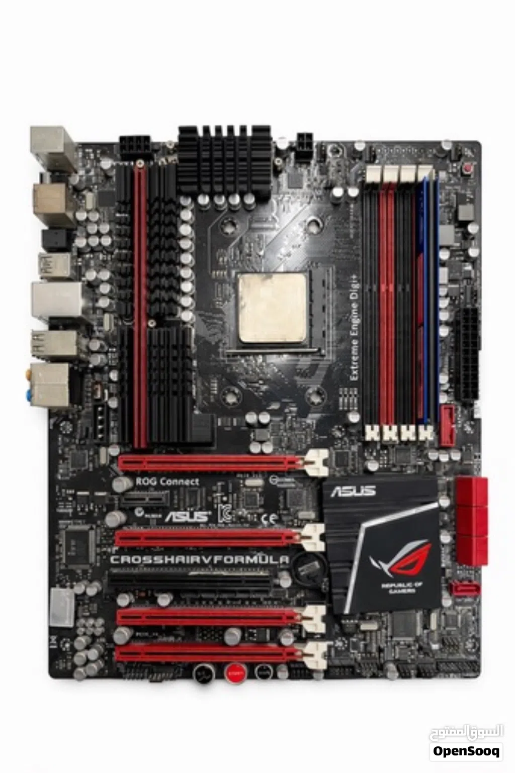 USED CROSSHAIR V FORMULA & AMD FX & RAM 8GB شغال مايشكي من شي