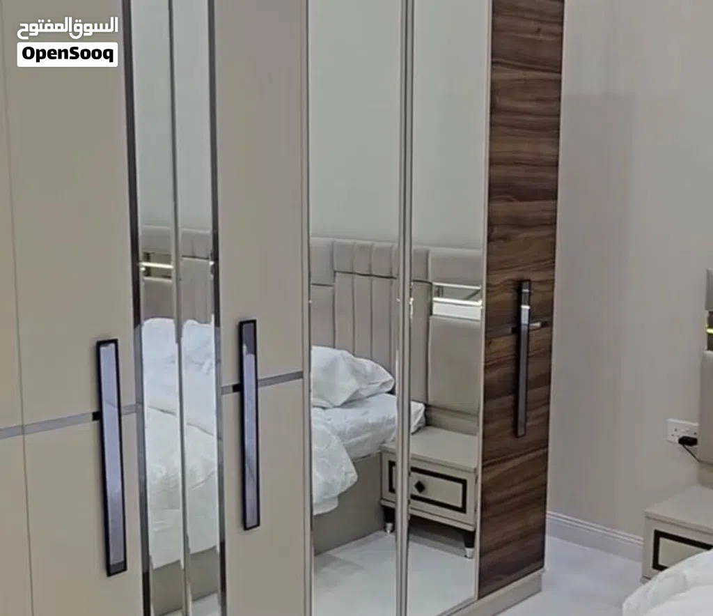 غرفة نوم جديدة صناعة تركية من المعرض لباب بيتك