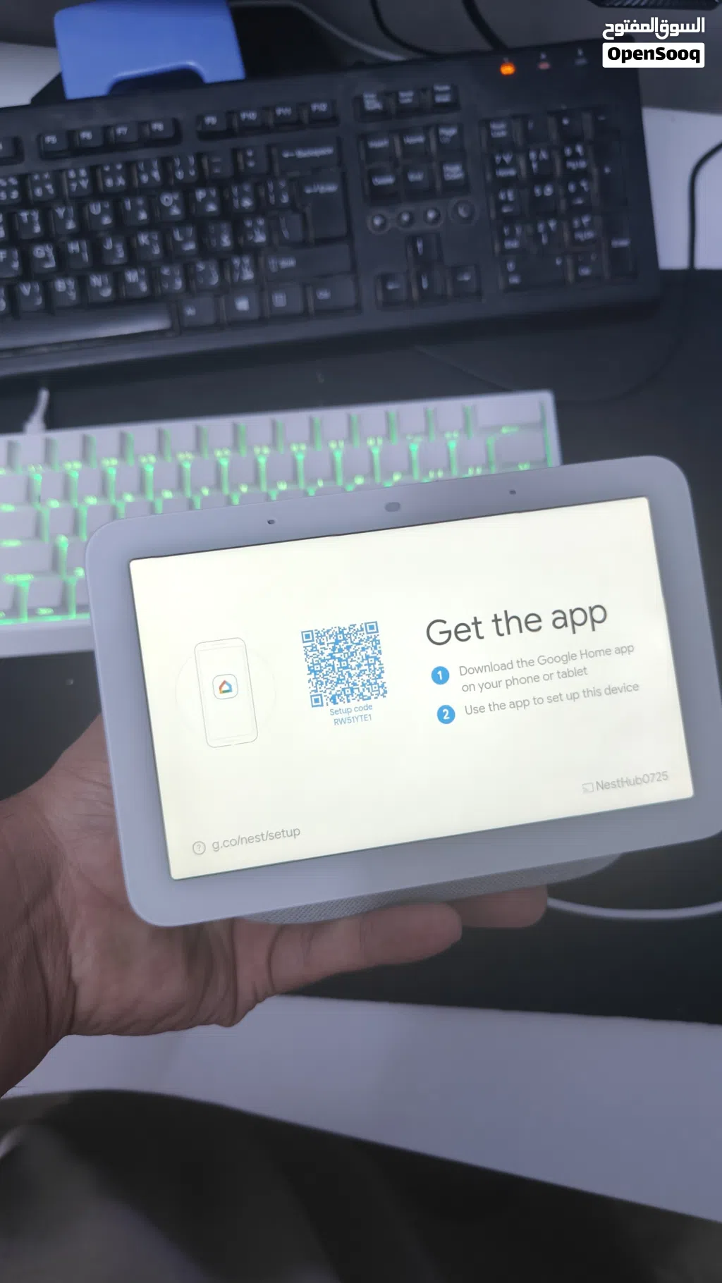 جهاز Google Nest Hub (الجيل الثاني) - للبيع (حالة Open Box) الكسا