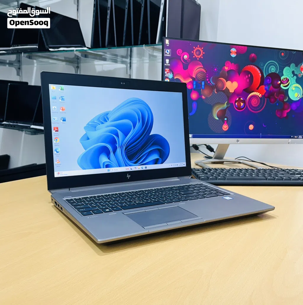 HP zbook 15 Core i7 8th Gen Ram 16GB SSD 512GB 4GB Nividia Graphic