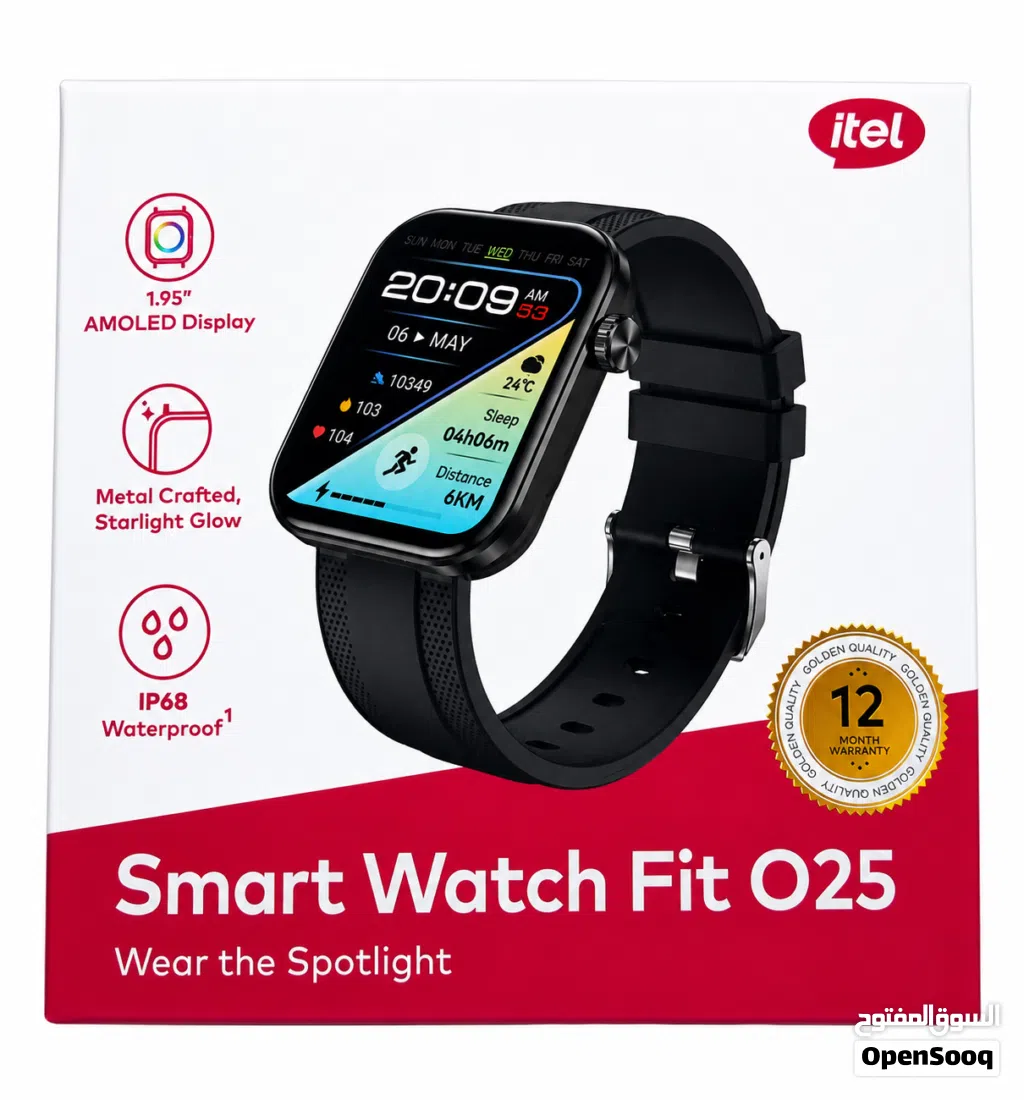 ساعة ITEL FIT 025
