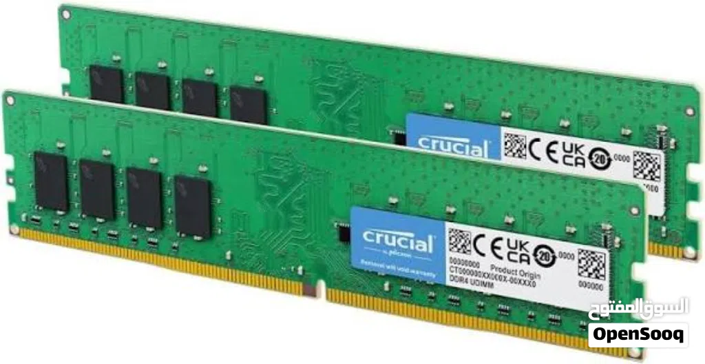 مطلوب (ram ddr4 16 gb (8×2 سرعه 3200