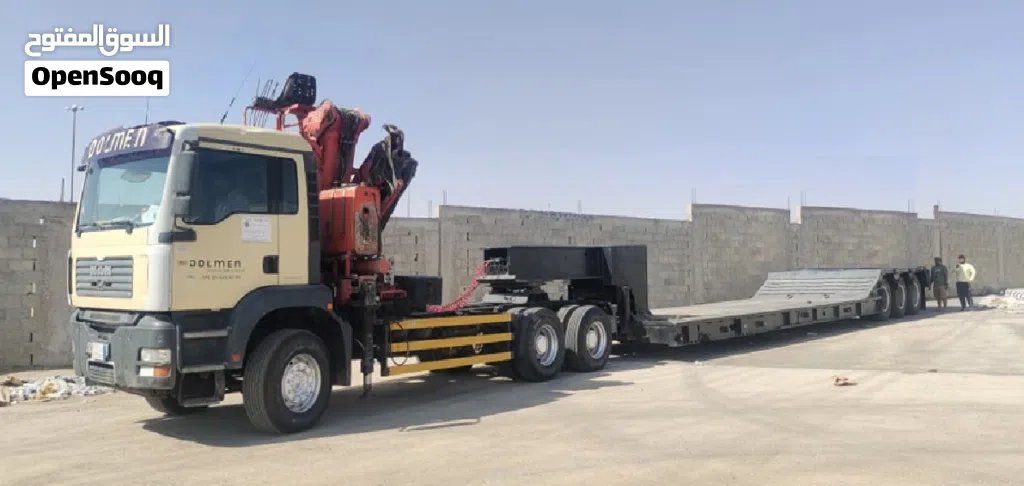 Man 2007 Truck w/ Flatbed & Water Tanker 36 k liters