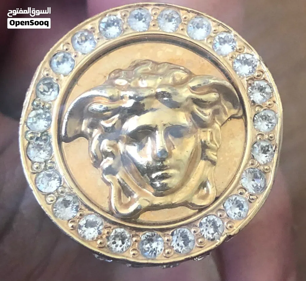 خاتم فيرساتشي ميدوسا ايطالي اصلي