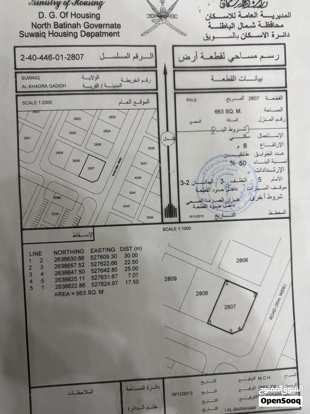 ارض للبيع في الخضراء الجديده الثانيه