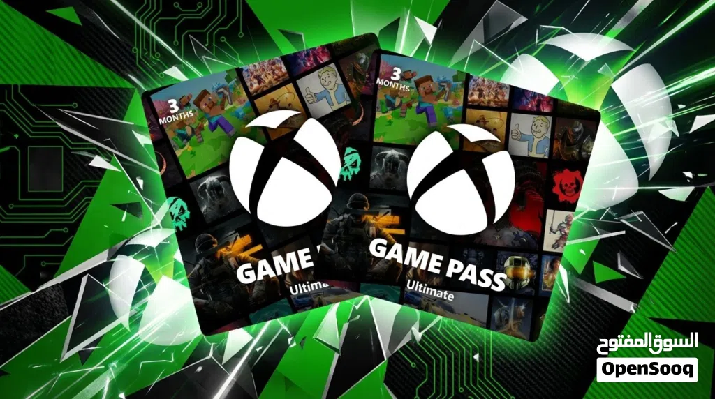 متوفر اشتراكات GAME PASS بجميع اصداراتها باسعار مغريه