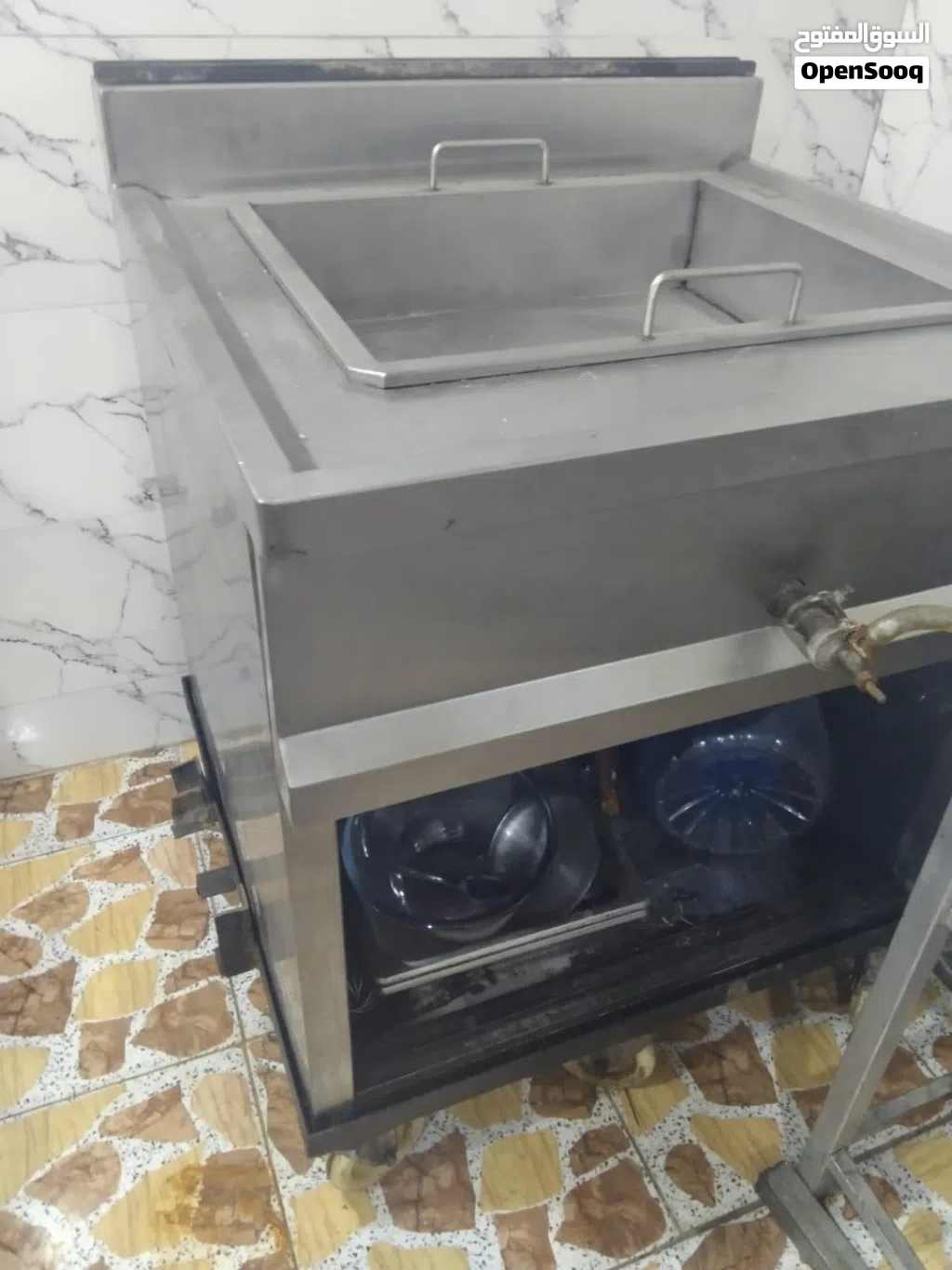 مقلى مطعم استخدام قليل