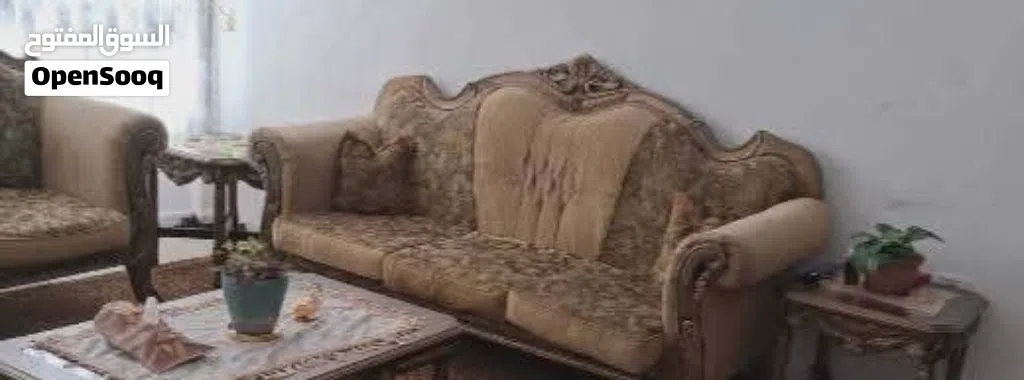 طقم كنب مستعمل للبيع 30 دينار