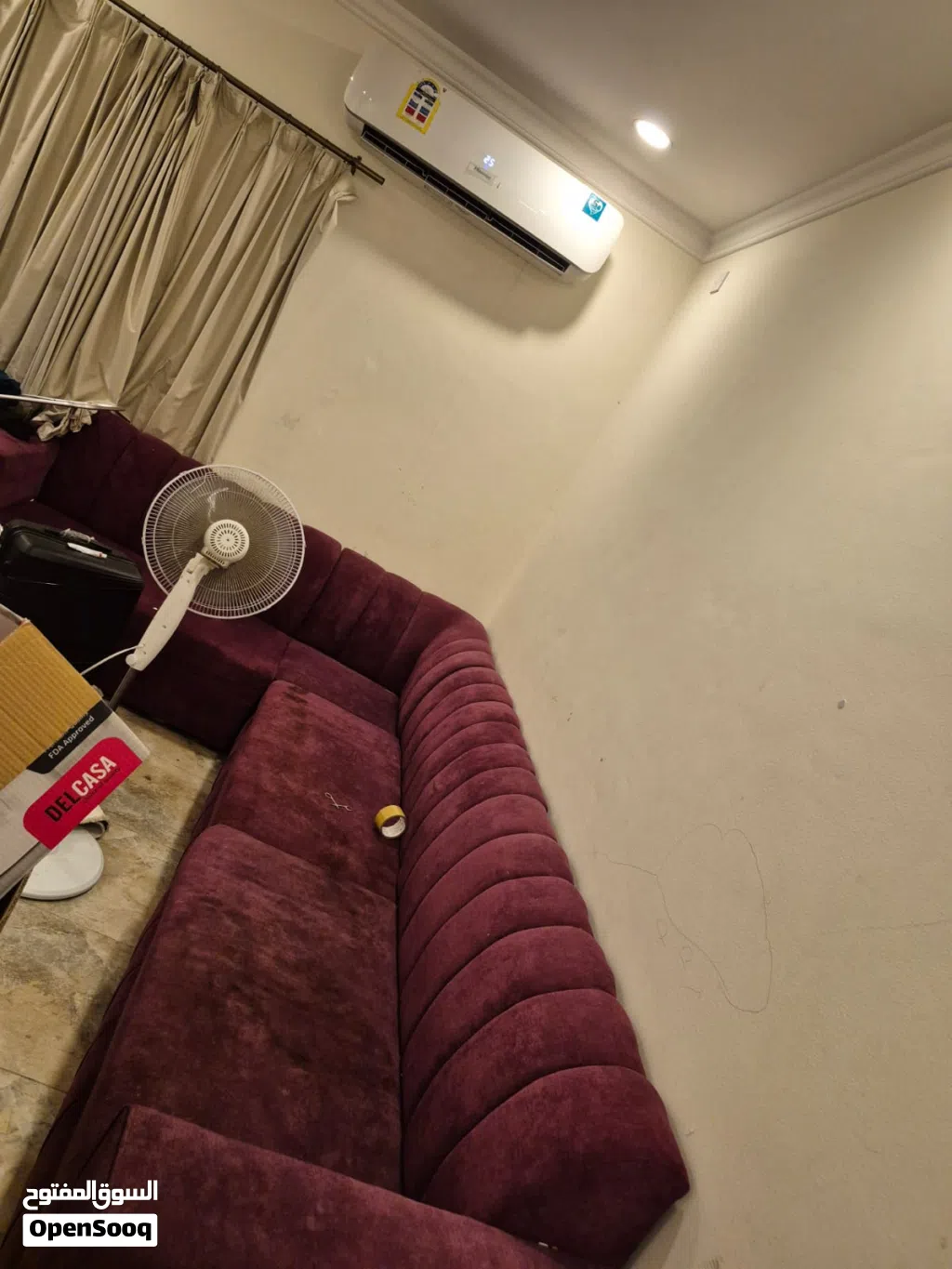 ركنه او صوفآ مستعمله بحاله جيده جدا