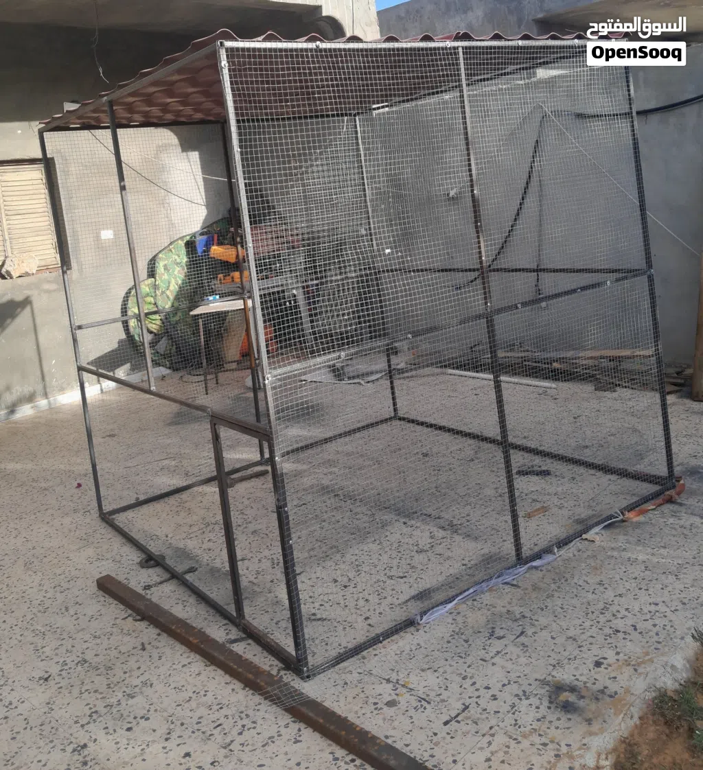 قفص طيور 2*2*2 خامة ممتازة وخدمة الله يبارك
