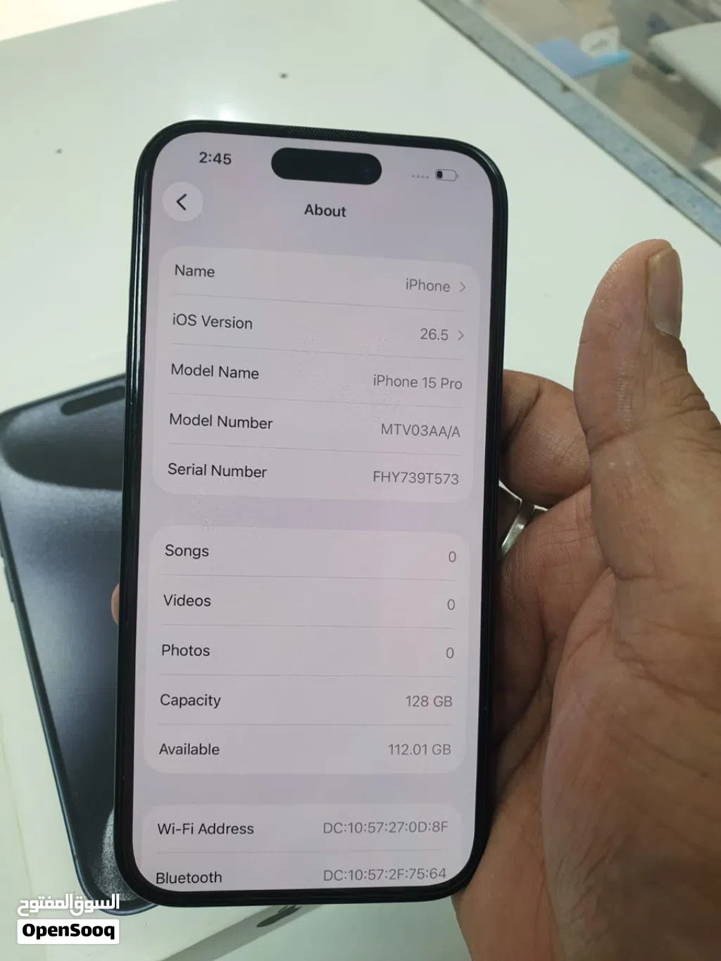 IPHONE 15 pro