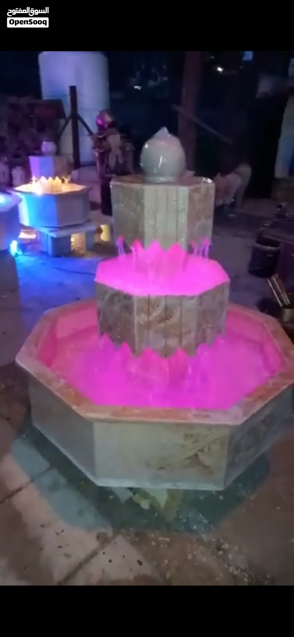 بركي من الحجر مستعمل