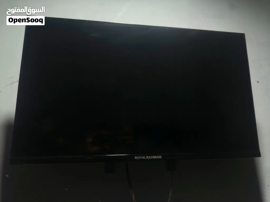شاشة 1080 hz60 رويال رحماني 32 بوصة شغالة فول منفذين hdmi