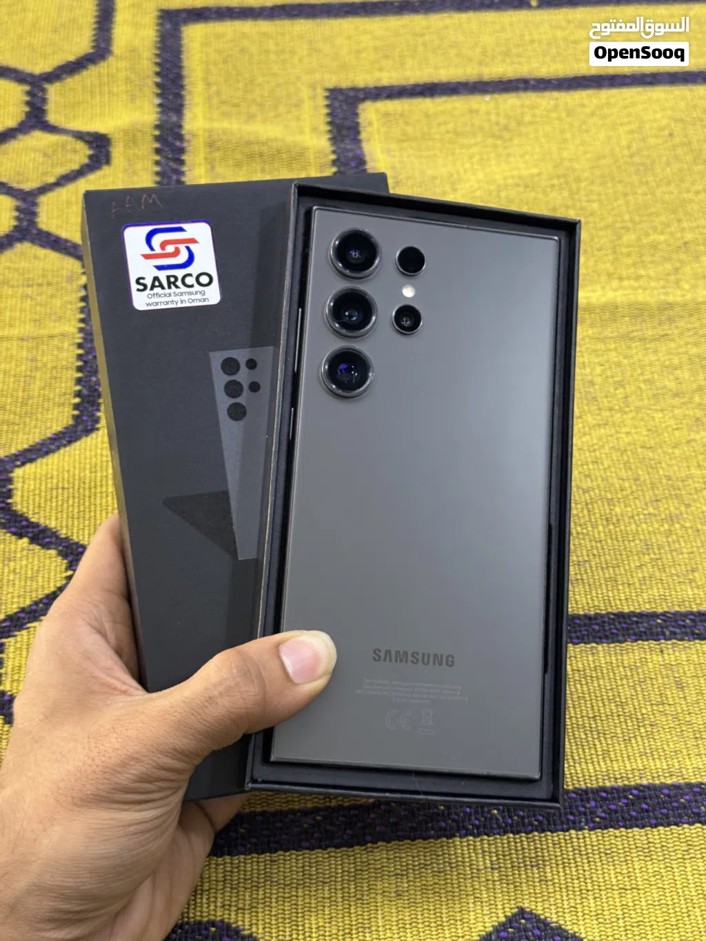 Samsung S24 ultra 256GB 12 Ram amazing condition with Samsung warranty also excellent price