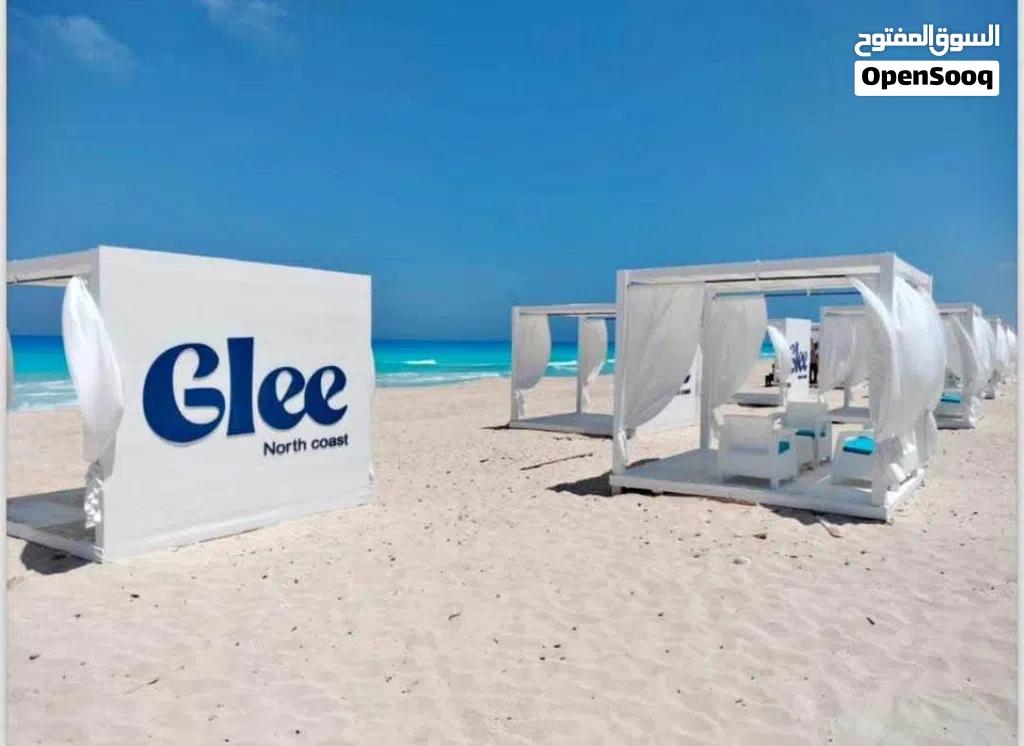 شالية 100م sea view بالساحل الشمالي - قرية جلي glee north coast متشطب بالكامل