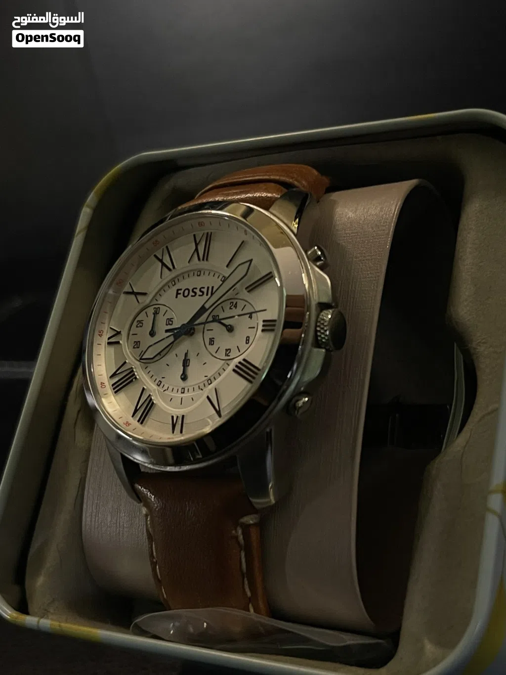 للبيع ساعة Fossil Grant الأصلية موديل FS5060 حالة ممتازة واستعمال خفيف
