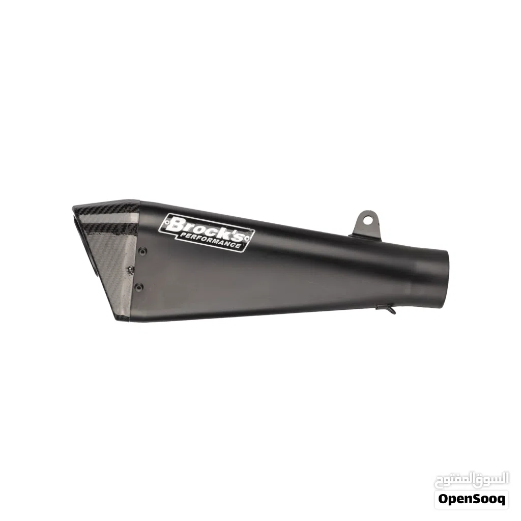 Brocks Penta Carbon Performance Motorcycle Exhaust System Matte Black - 875685
