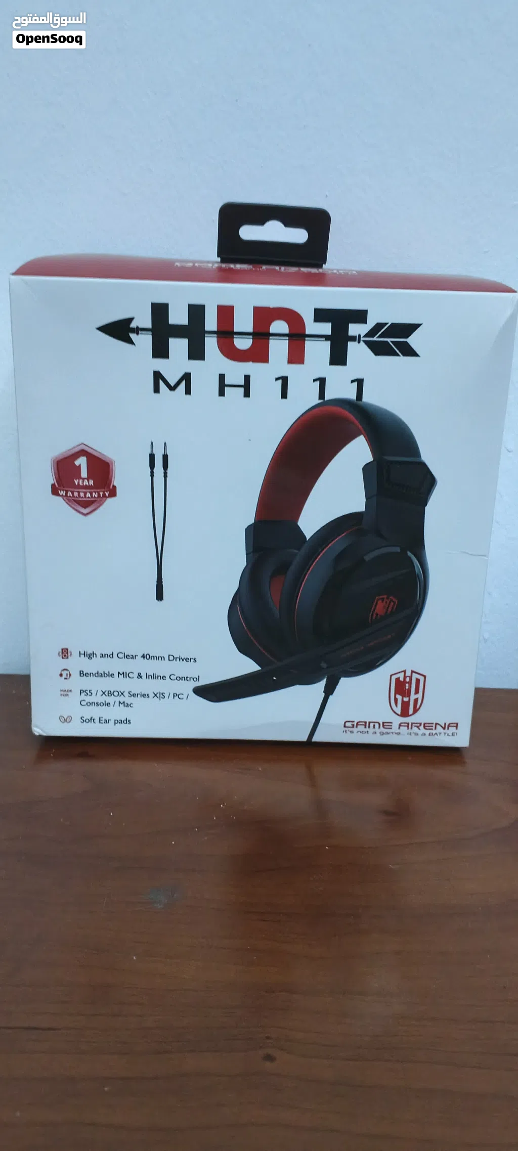 للبيع سماعة محيطية للألعاب Game Arena HUNT MH111