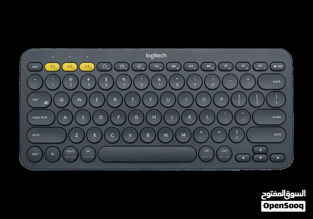 Logitech K380 Multi-Device Bluetooth Keyboard -Grey كيبورد لوجيتك بلوتوث