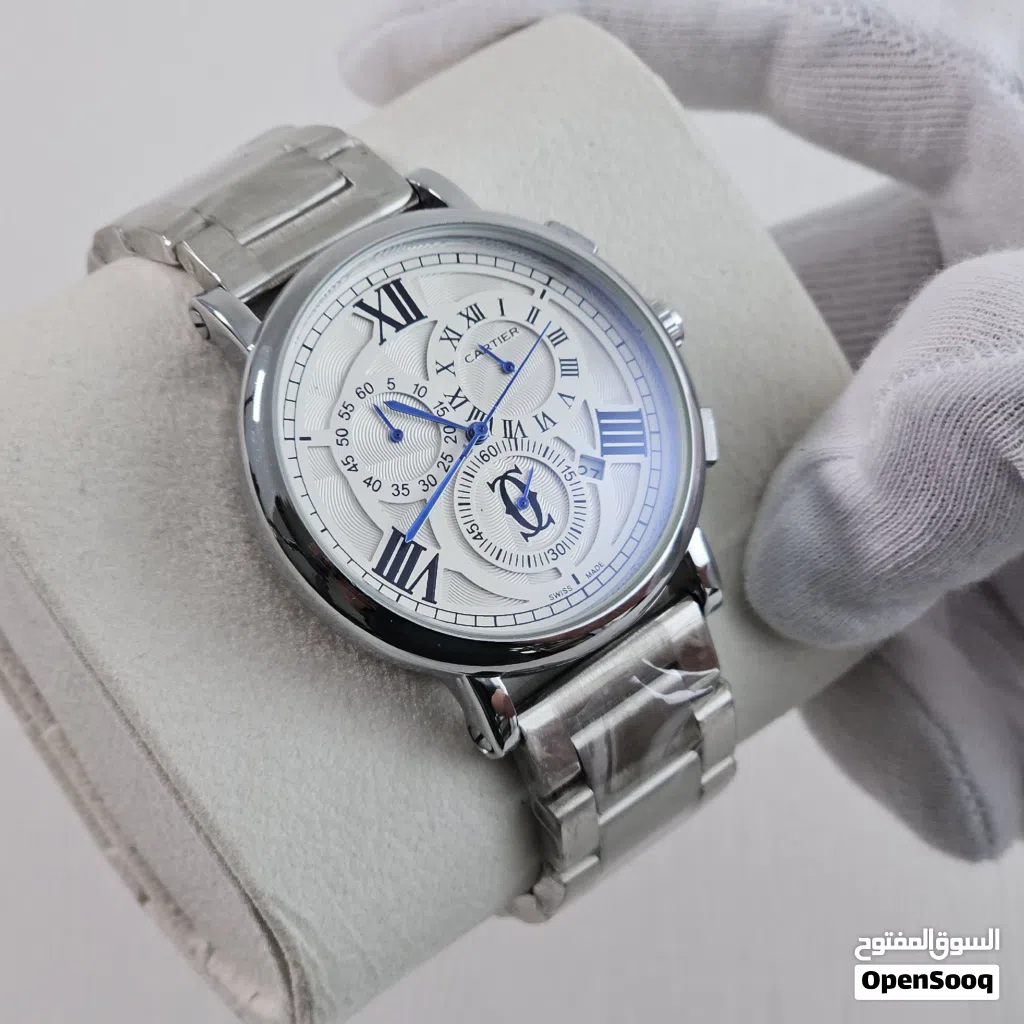 كارتير رجالي – عندما تصبح الساعة تحفة فنية Cartier
