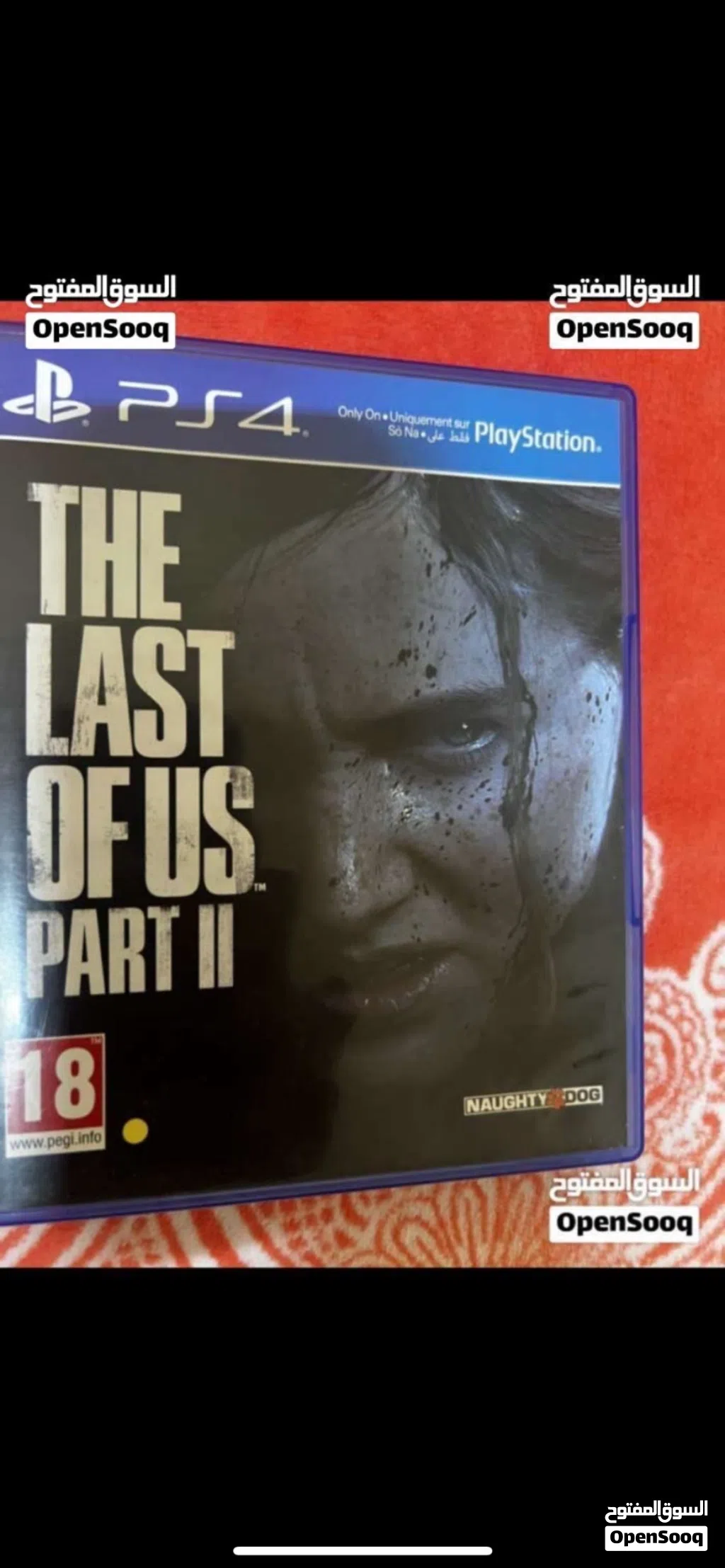 شريط للبيع last of us 2 شبه نظيف