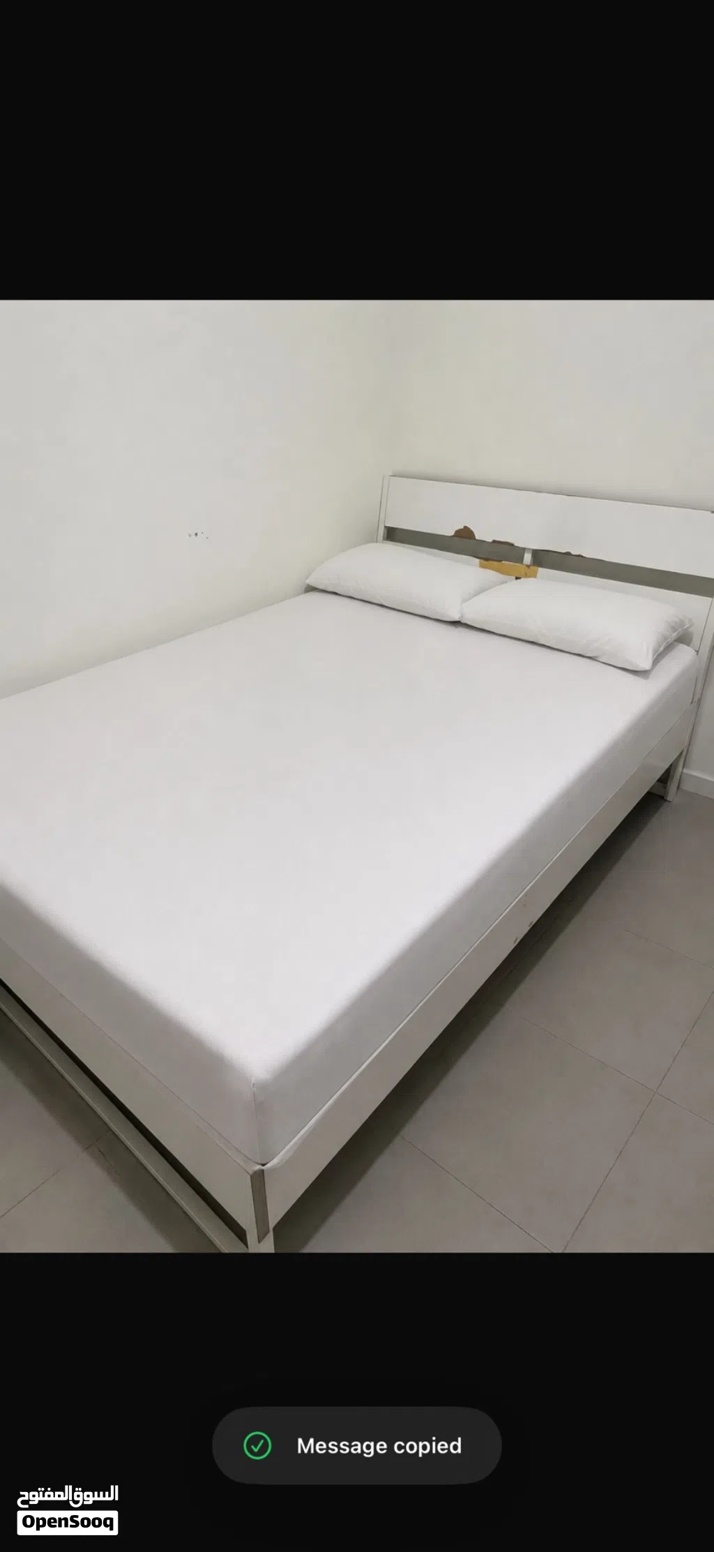 White ikea queen size