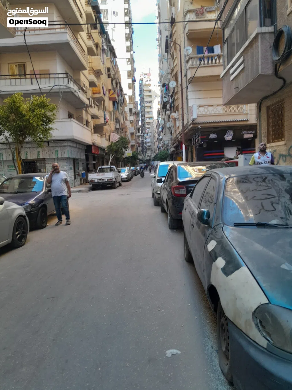 شقه للبيع دور اول علوي العصافرة بين المترو و جمال عبد الناصر