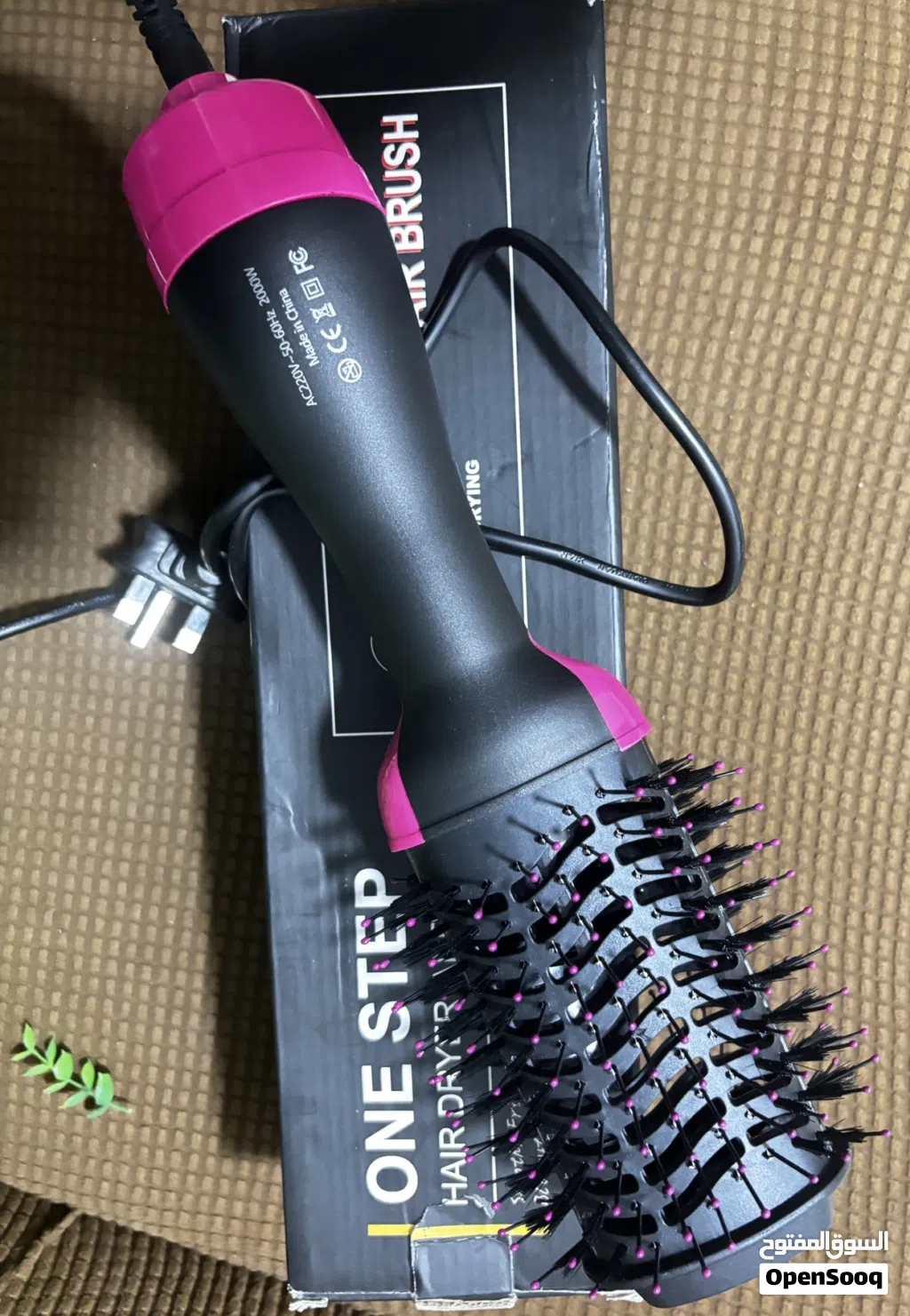 One step hair dryer and styler
