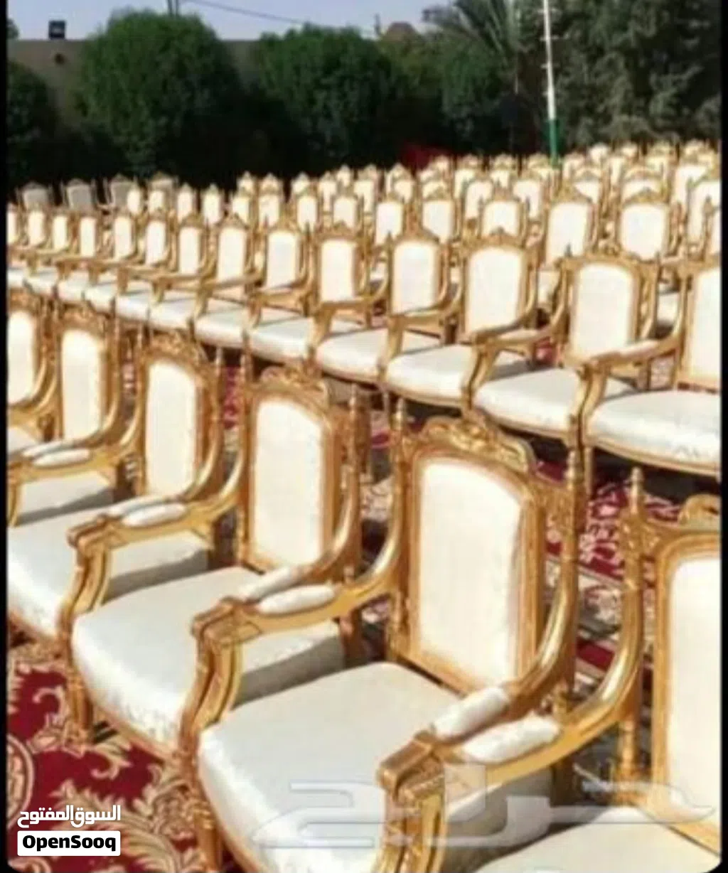 تأجير مكيفات بأنواعها مراوح رذاذ كراسي كلاسيك وعاديه طاولات سماعات وعقود زينه طباخين ذبايح وقهوجيه
