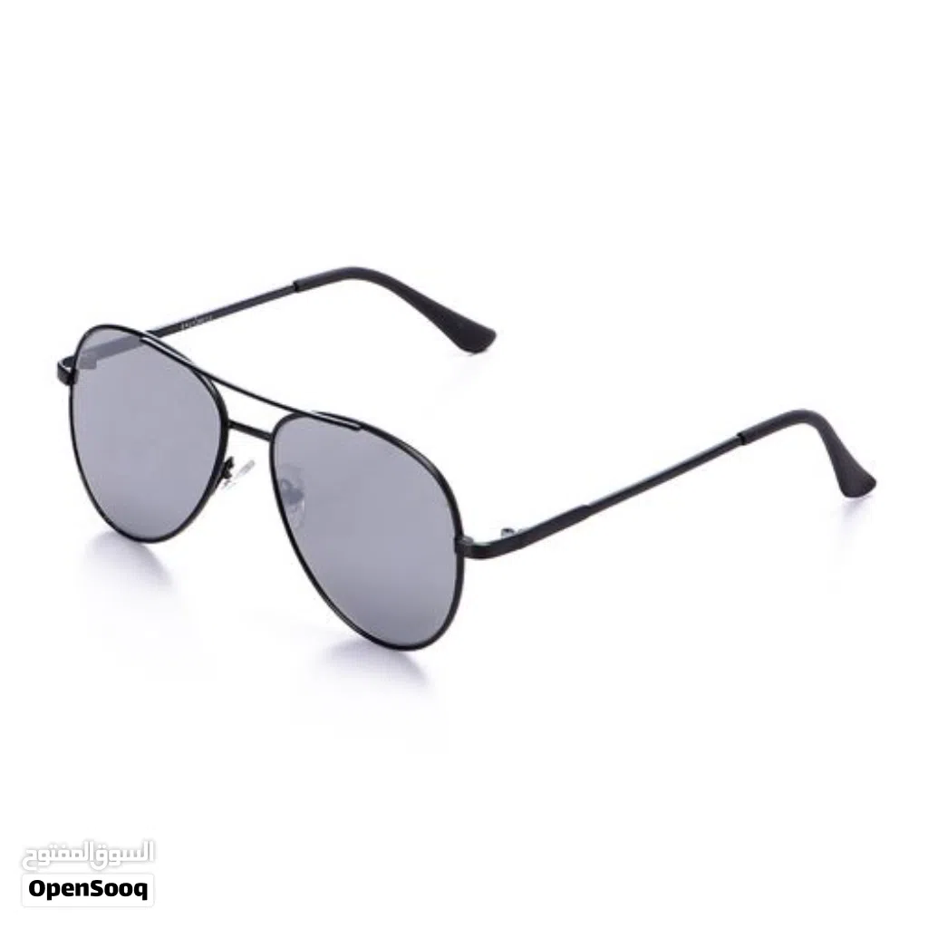Dalydress Mirror Metal Sunglasses - Silver & Black