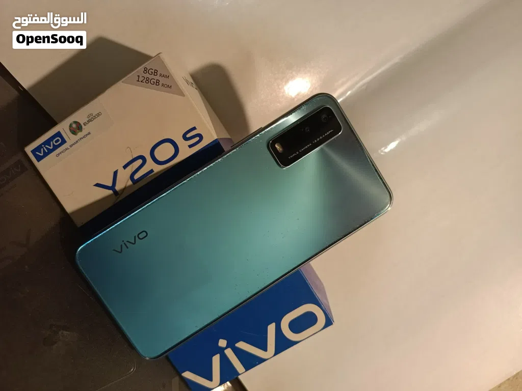لون سمائي vivo y20s للبيع نظيف