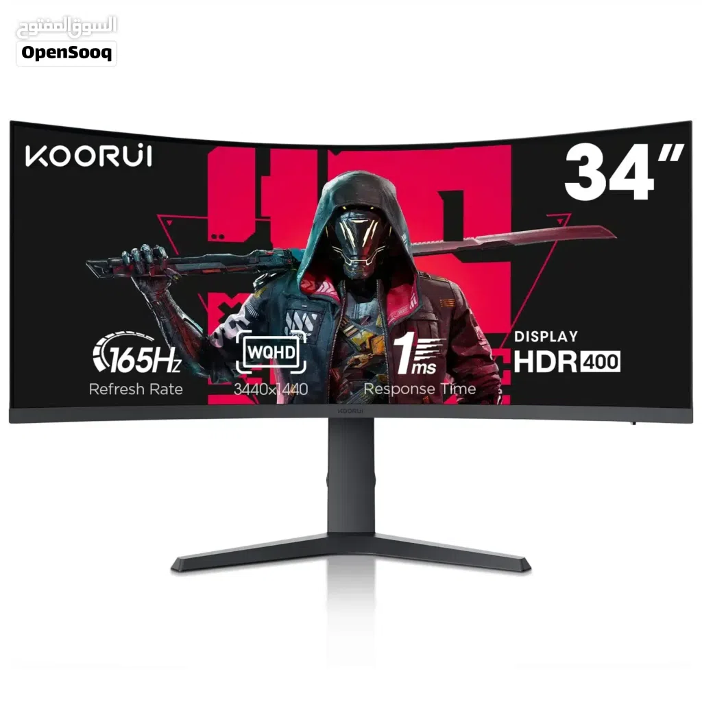 "KOORUI 34E6UC 34 افضل شاشات الجيمنج شاشه