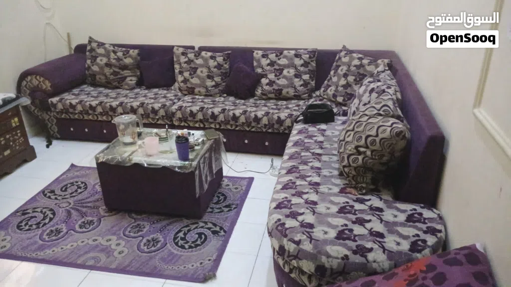 غرفتين نوم / طقم جلوس / دولاب اطفال